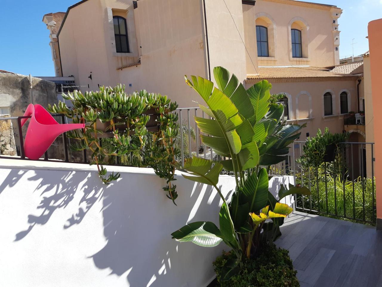 Ferienwohnung Galena Charme Luxury Terrace Syrakus Exterior foto