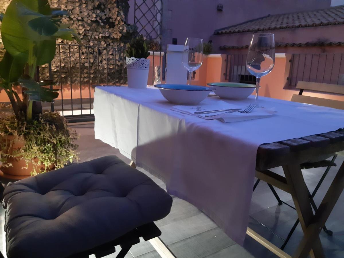 Ferienwohnung Galena Charme Luxury Terrace Syrakus Exterior foto